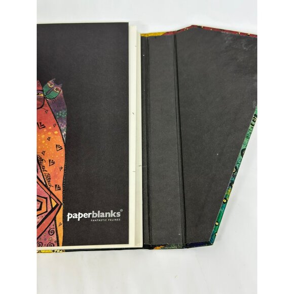VTG 2004 Laurel Burch “Fantastic Felines” Hardcover Journal Paperblanks Notebook - Picture 2 of 7